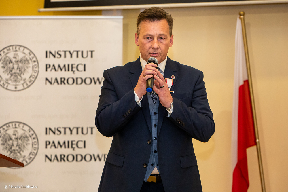 Uroczystość wręczenia Krzyży Wolności i Solidarności byłym działaczom Grup Oporu „Solidarni” – Warszawa, 19.10.2019. Fot. Marcin Jurkiewicz (IPN)