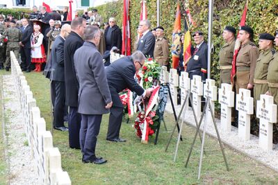 Uroczyste obchody 75. rocznicy wyzwolenia Bredy przez żołnierzy 1 Dywizji Pancernej – Breda (Holandia) – 26–27 października 2019. Fot. BUWiM IPN