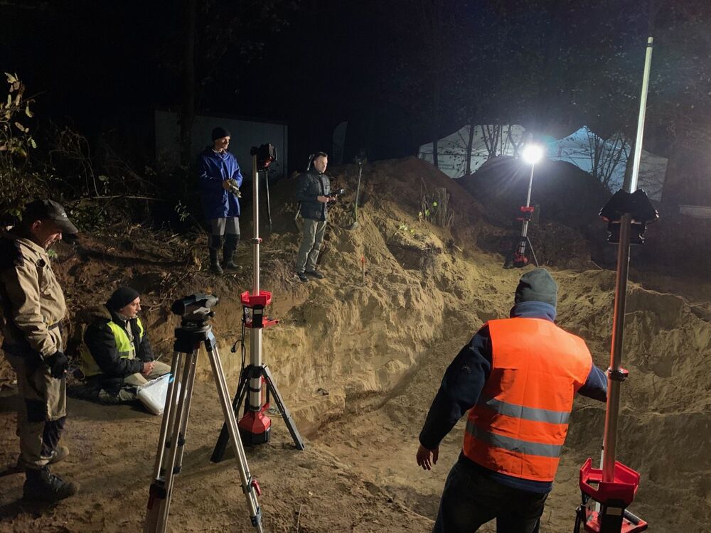 Ekshumacje ofiar niemieckiej eksterminacji ludności polskiej w okolicach Działdowa – 26–31 października 2019