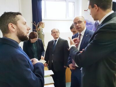 Wizyta przedstawicieli IPN w Bratysławie – 29 października 2019. Fot. Sławek Kasper (IPN)