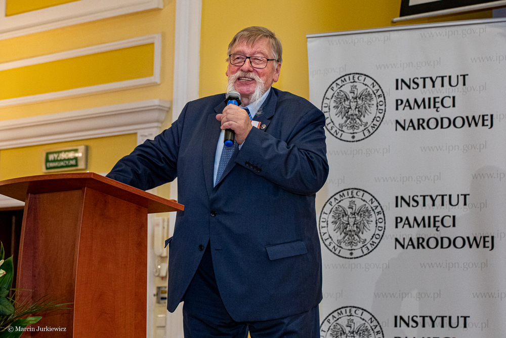 Uroczystość wręczenia Krzyży Wolności i Solidarności byłym działaczom Grup Oporu „Solidarni” – Warszawa, 19.10.2019. Fot. Marcin Jurkiewicz (IPN)