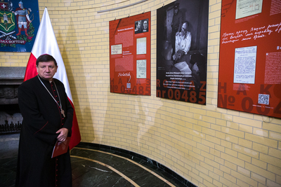 Otwarcie wystawy „Rozkaz nr 00485. Antypolska operacja NKWD na sowieckiej Ukrainie 1937–1938” – Kijów, 20 listopada 2019. Fot. Sławek Kasper (IPN)