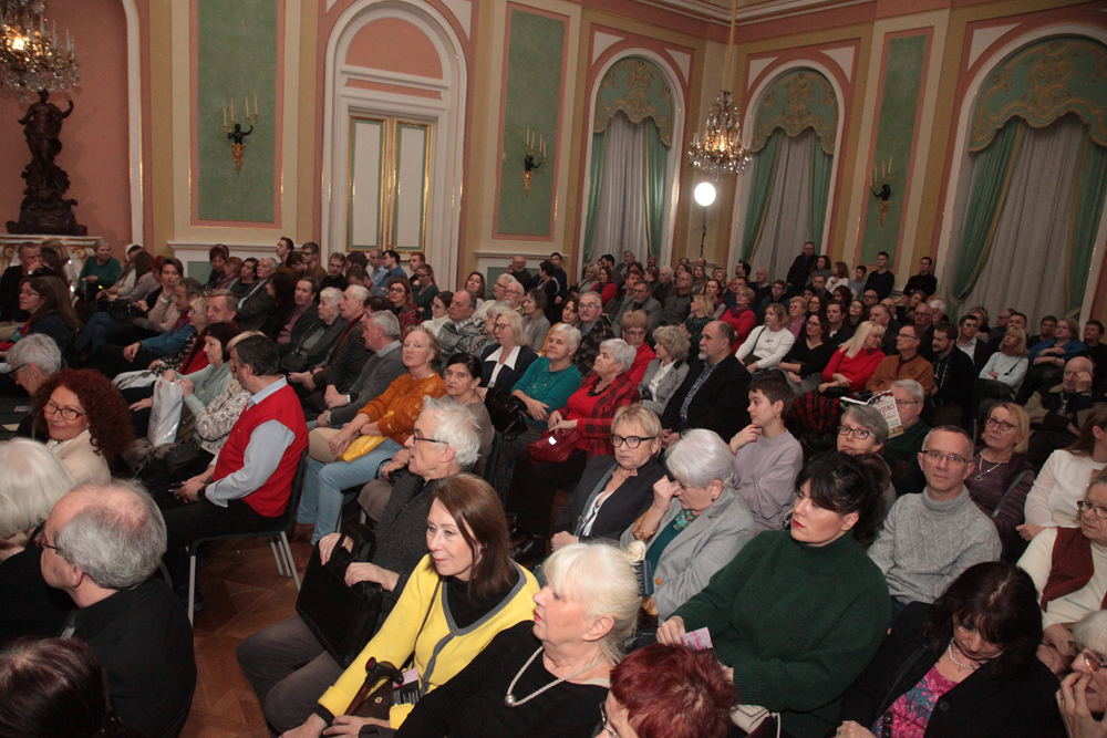 Recital Aleksandry Gintrowskiej z gościnnym udziałem Krzysztofa Napiórkowskiego – Warszawa, 30 listopada 2019. Fot. Piotr Życieński (IPN)
