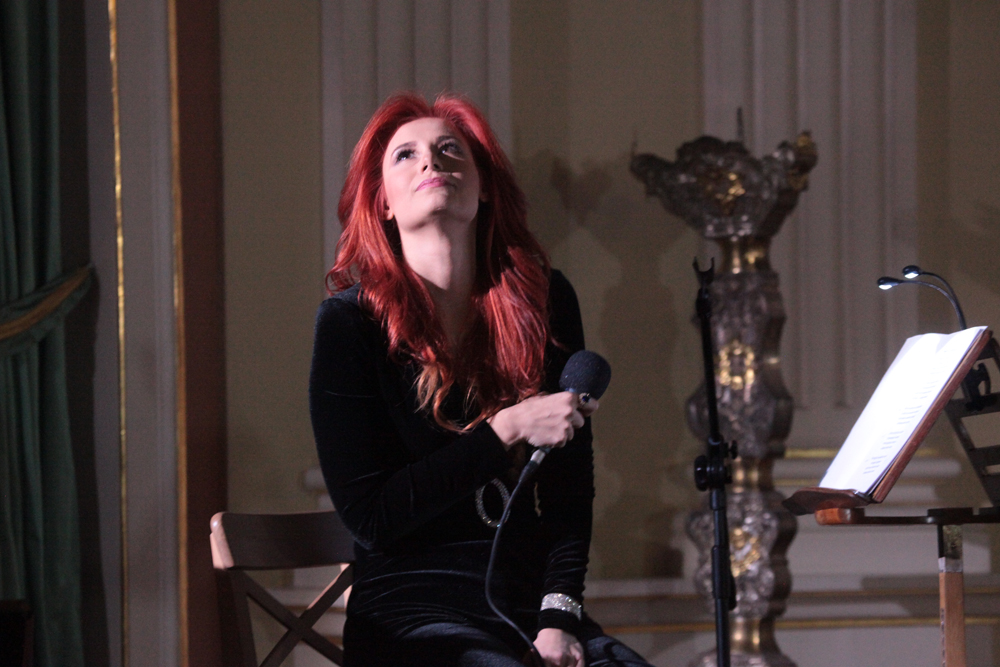 Recital Aleksandry Gintrowskiej z gościnnym udziałem Krzysztofa Napiórkowskiego – Warszawa, 30 listopada 2019. Fot. Piotr Życieński (IPN)