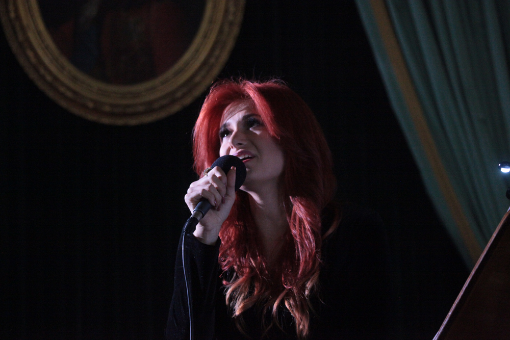 Recital Aleksandry Gintrowskiej z gościnnym udziałem Krzysztofa Napiórkowskiego – Warszawa, 30 listopada 2019. Fot. Piotr Życieński (IPN)