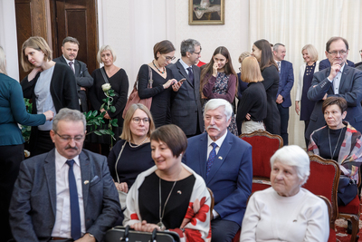 Uroczystość wręczenia odznaczeń w Ambasadzie Węgier – Warszawa, 6 grudnia 2019. Fot. Sławek Kasper (IPN)