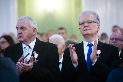 Uroczystość wręczenia Krzyży Wolności i Solidarności – Warszawa, 13 grudnia 2019. Fot. Sławek Kasper (IPN)