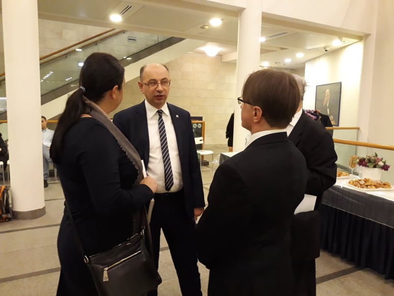 Otwarcie wystawy o grupie Aleksandra Ładosia oraz pokaz filmu „Paszporty Paragwaju” w Jerozolimie – 15 grudnia 2019