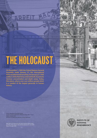 Exhibition “The Holocaust” – panel