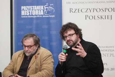 Spotkanie wokół książki Miloša Doležala o ks. Josefie Toufarze – Warszawa, 27 lutego 2020. Fot. Piotr Życieński