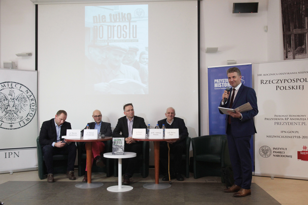 Dyskusja wokół publikacji „Nie tylko »Po Prostu«. Prasa w dobie odwilży (1955–1958)” – Warszawa, 5 marca 2020. Fot. Piotr Życieński (IPN)