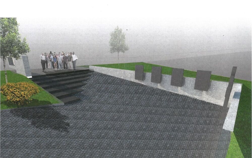 Pomnik Katyński w Opolu – wizualizacja