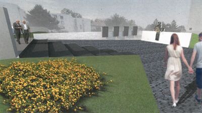 Pomnik Katyński w Opolu – wizualizacja