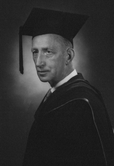Visiting professor Stanisław Swianiewicz. Uniwersytet Notre Dame (USA), lipiec 1968 r. Fot. Zbiory prywatne Marii Swianiewicz-Nagięć