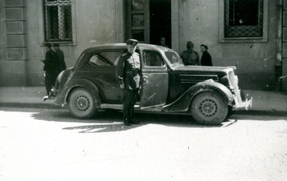 Sowiecki komendant wojenny Nowego Sącza płk Iwan Nagatkin. Fot. ze zbiorów Muzeum Okręgowego w Nowym Sączu