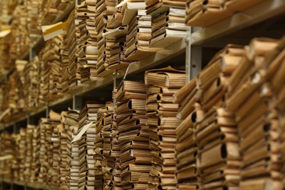 Magazyn archiwalny, Warszawa, ul. Kłobucka, fot. Katarzyna Adamów