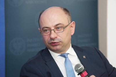 Dr Mateusz Szpytma, zastępca prezesa Instytutu Pamięci Narodowej – 27 czerwca 2020. Fot. Piotr Życieński (IPN)