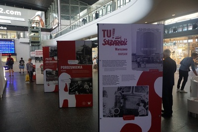 Otwarcie wystawy „TU rodziła się Solidarność” – Warszawa, 21 lipca 2020