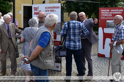 Otwarcie wystawy „TU rodziła się Solidarność” – Polkowice, 21 lipca 2020
