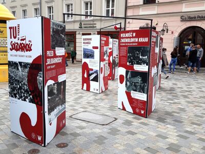 Wystawa IPN „TU rodziła się »Solidarność«” w Lublinie –  13 lipca – 13 sierpnia 2020
