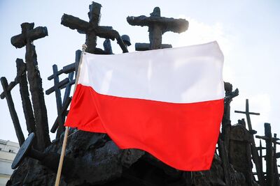 W hołdzie ofiarom „Operacji polskiej” NKWD w latach 1937–1938 – Warszawa, 11 sierpnia 2020. Fot. Sławek Kasper (IPN)