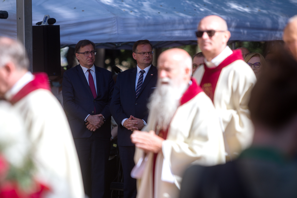 Uroczystości w 100. rocznicę Bitwy Warszawskiej 1920 – Ossów, 15 sierpnia 2020. Fot. Sławek Kasper (IPN)