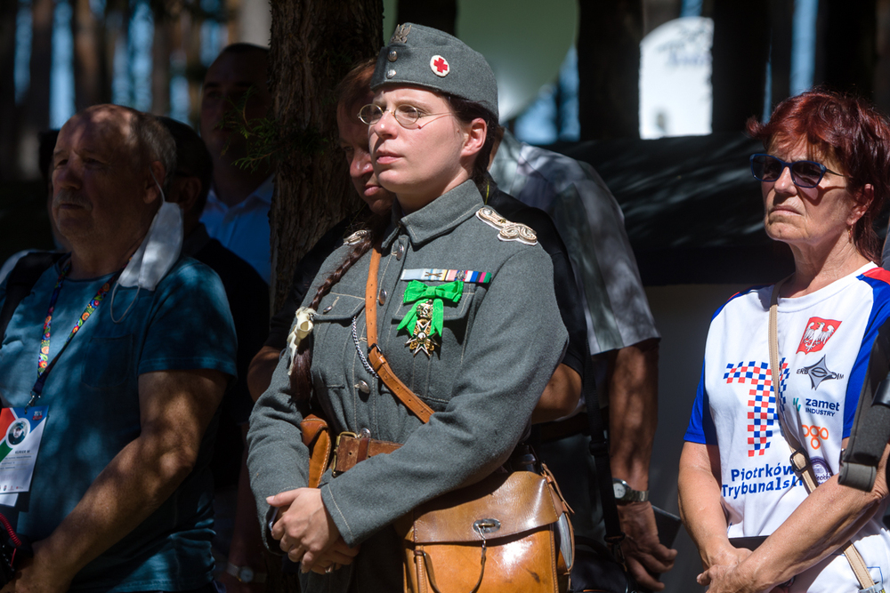 Uroczystości w 100. rocznicę Bitwy Warszawskiej 1920 – Ossów, 15 sierpnia 2020. Fot. Sławek Kasper (IPN)