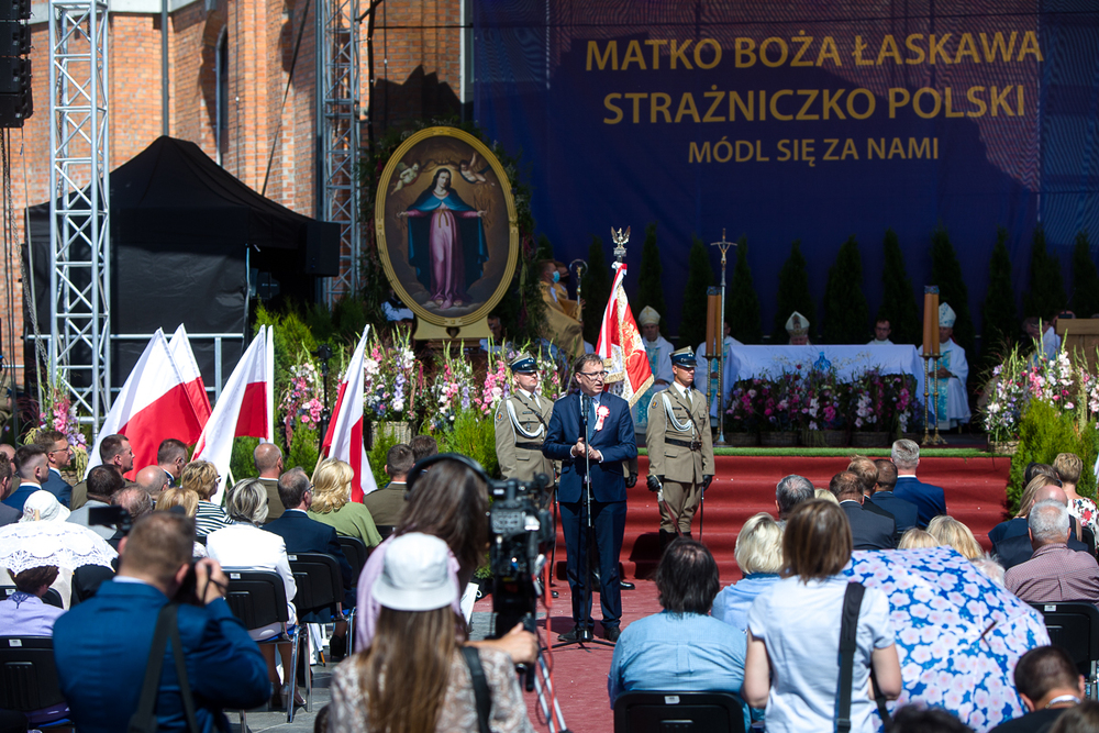 Uroczystości w 100. rocznicę Bitwy Warszawskiej 1920 – Radzymin, 16 sierpnia 2020. Fot. Sławek Kasper (IPN)