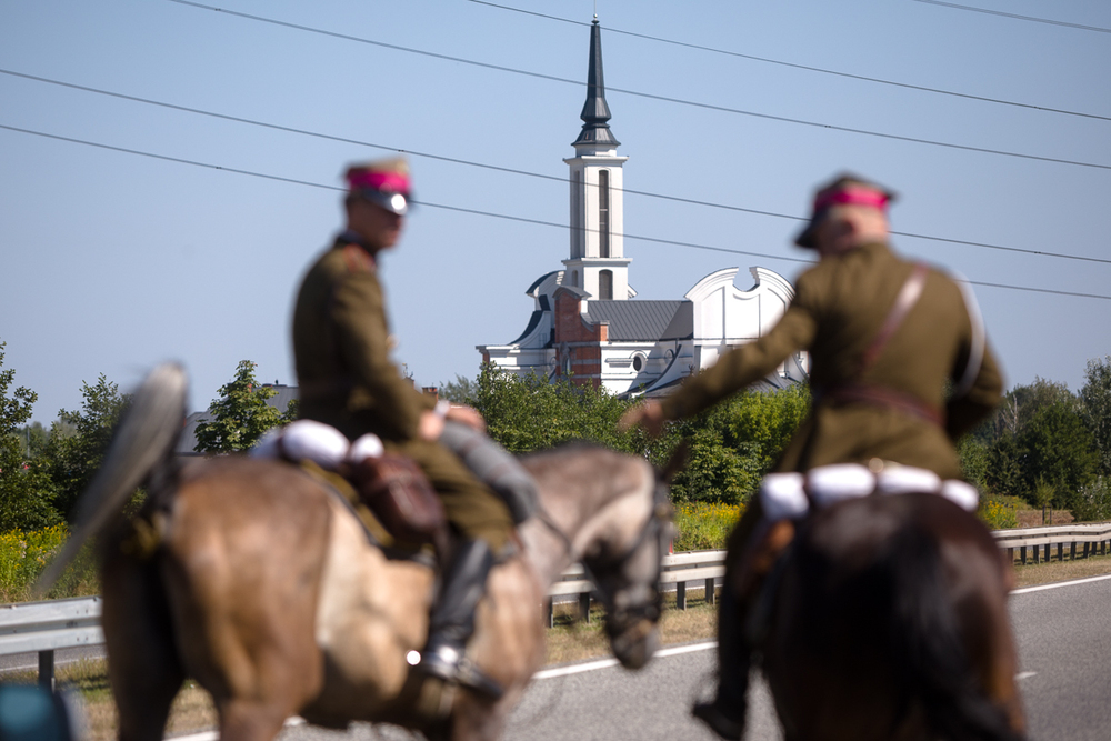Uroczystości w 100. rocznicę Bitwy Warszawskiej 1920 – Radzymin, 16 sierpnia 2020. Fot. Sławek Kasper (IPN)