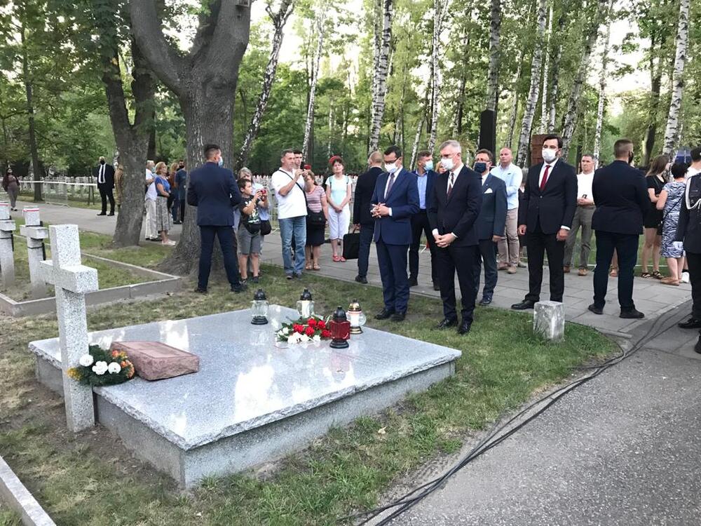 Apel pamięci na Powązkach Wojskowych – Warszawa, 14 sierpnia 2020