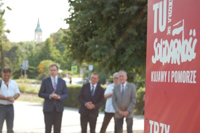 Otwarcie wystawy IPN „TU rodziła się Solidarność” – Toruń, 14 sierpnia 2020. Fot. IPN