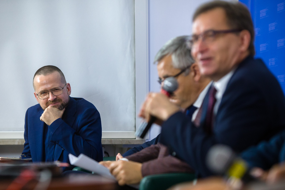 Konferencja prasowa w 40 rocznicę powstania Solidarności – Warszawa, 26 sierpnia 2020. Fot. Sławek Kasper (IPN)