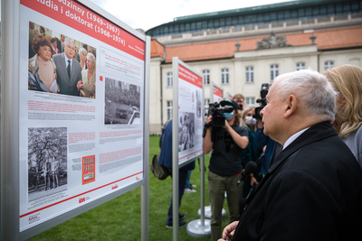 Otwarcie wystawy „Lech Kaczyński. Człowiek Solidarności (1949–2010)” – Warszawa, 7 września 2020. Fot. Sławek Kasper (IPN)