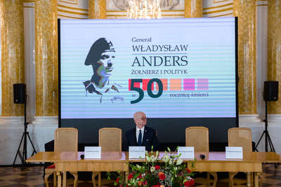 Konferencja naukowa „Generał Władysław Anders. Żołnierz i polityk – w 50. rocznicę śmierci” – Warszawa, 8 września 2020. Fot. Sławek Kasper (IPN)
