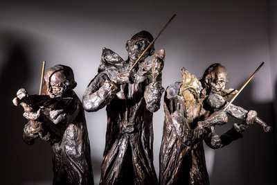 Rzeźba Samuela Willenberga „Orkiestra” (fot. Sławek Kasper)