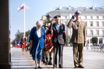 Uroczystość w 100 rocznicę Bitwy Niemeńskiej – Warszawa, 25 września 2020. Fot Sławek Kasper (IPN)