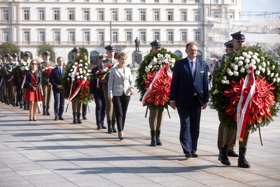 Uroczystość w 100 rocznicę Bitwy Niemeńskiej – Warszawa, 25 września 2020. Fot Sławek Kasper (IPN)