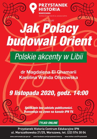 Dyskusja online „Polskie akcenty w Libii”