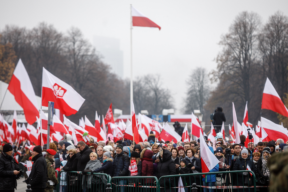 Uroczystości przy Grobie Nieznanego żołnierza – 11 listopada 2018. Fot. Sławek Kasper (IPN)