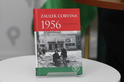 Dyskusja o książce Gergelya Pongrátza „Zaułek Corvina 1956” – Warszawa, 24 listopada 2020. Fot. Piotr Życieński (IPN)