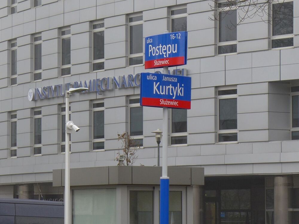 Janusz Kurtyka patronem ulicy w Warszawie. Fot. IPN