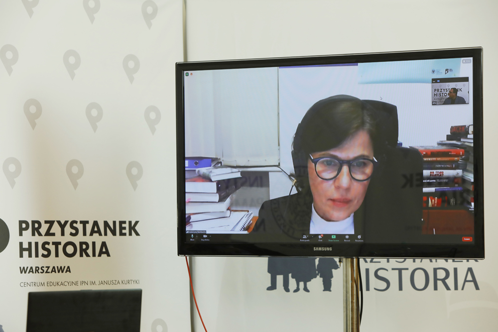 Dr Katarzyna Rembacka. Fot. Piotr Życieński (IPN)