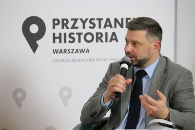Dr hab. Filip Musiał, dyrektor Oddziału IPN w Krakowie. Fot. Aleksandra Wierzchowska (IPN)
