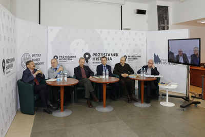 Spotkanie poświęcone historii Liberalno-Demokratycznej Partii „Niepodległość” – 5 marca 2021. Fot. Piotr Życieński