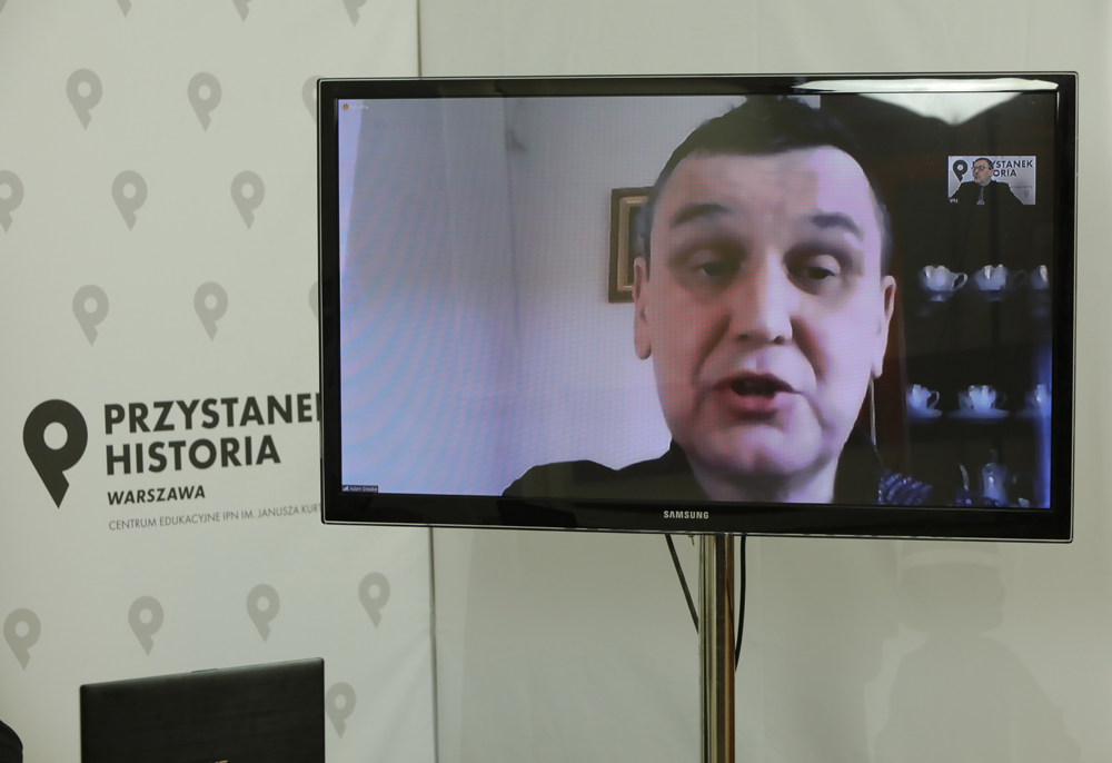 Dr hab. Adam Dziuba. Fot. Piotr Życieński (IPN)