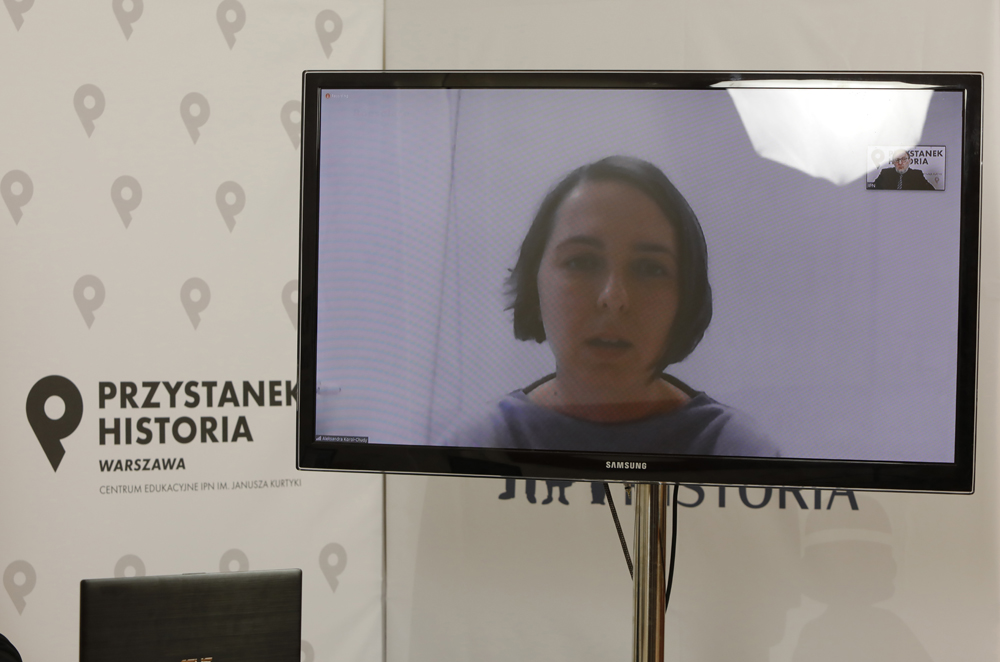Aleksandra Korol-Chudy. Fot. Piotr Życieński (IPN)
