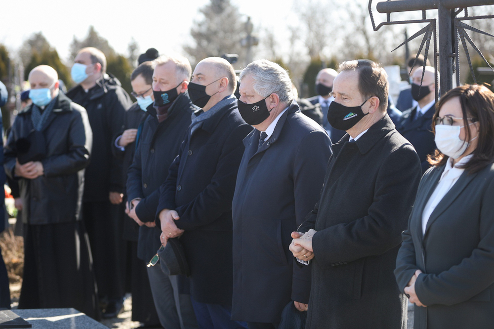 Uroczystości Narodowego Dnia Pamięci Polaków ratujących Żydów pod okupacją niemiecką – Markowa, 24 marca 2021. Fot. Sławek Kasper (IPN)