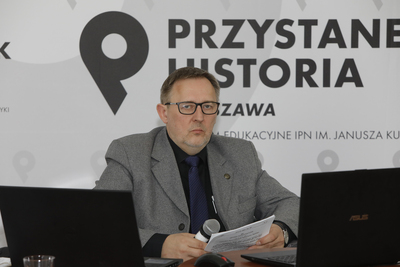 Dr Jędrzej Lipski. Fot. Piotr Życieński (IPN)