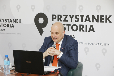 Dr Sławomir Dębski. Fot. Piotr Życieński (IPN)