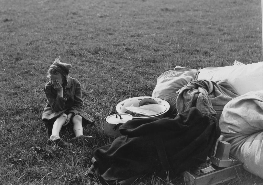 Spalenie Wąwolnicy. Fot. John Vachon